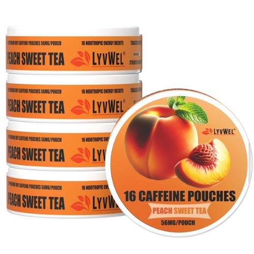 LyvWel Caffeine Oral Pouches 56MG