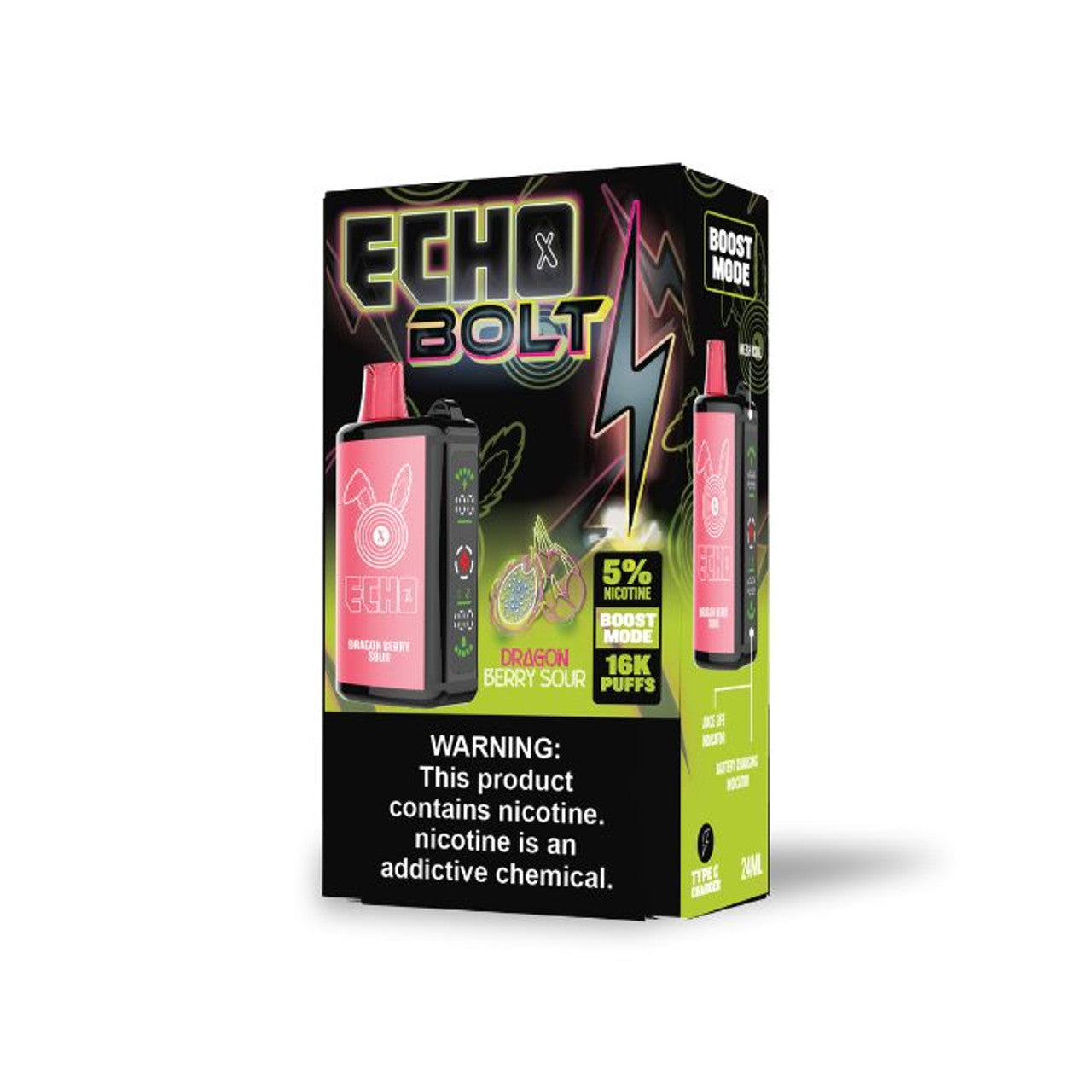 ECHO Bolt Disposable Vape 16000 Puffs (10 Pack)