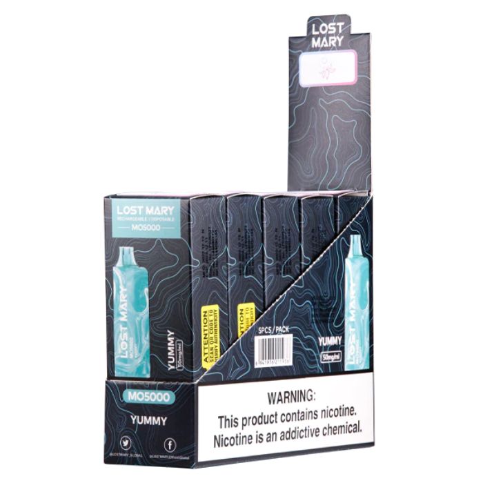 LOST MARY MO Disposable Vape 5000 Puffs ( 5 Pack )