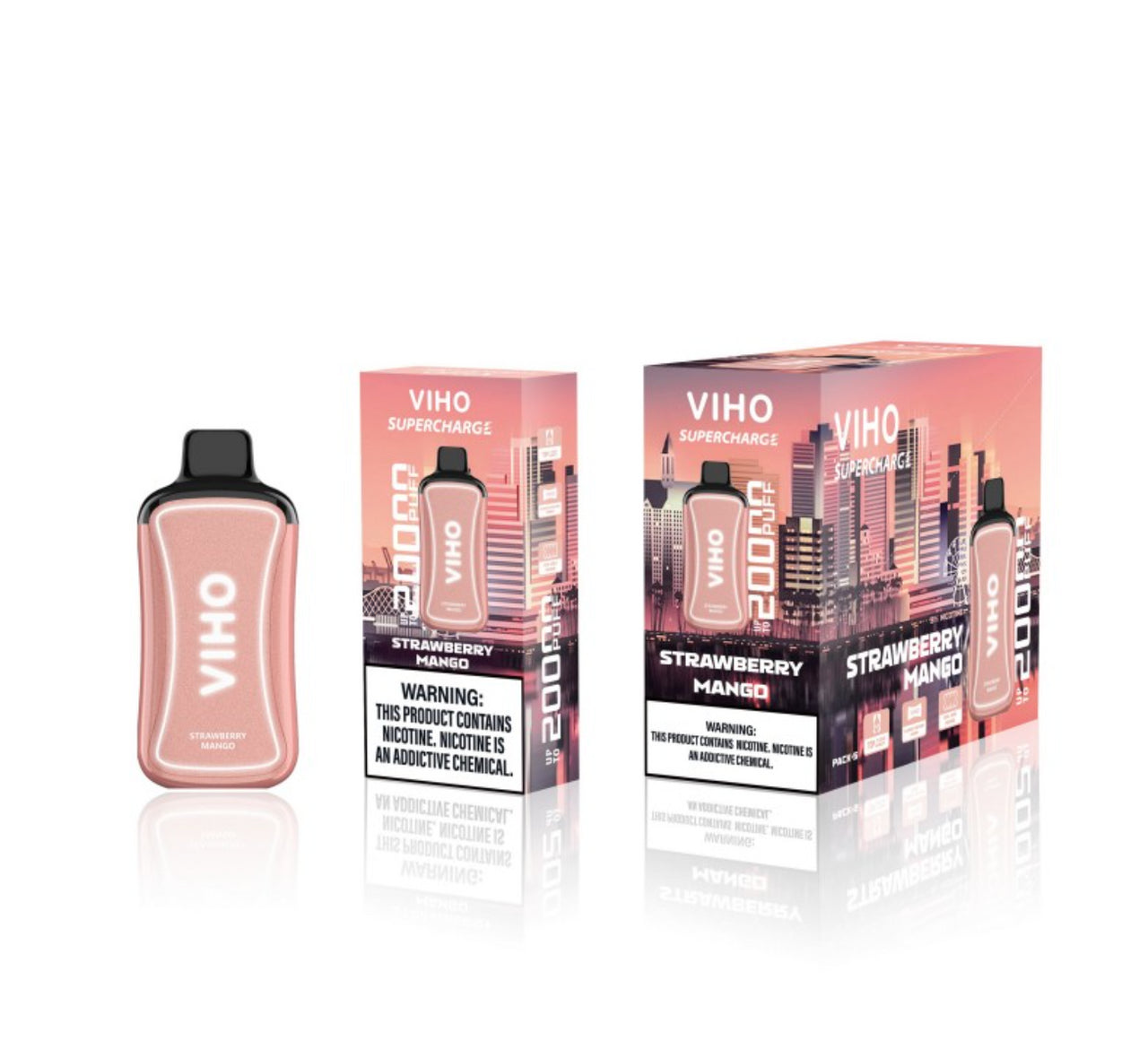 Viho Supercharge Disposable Vape 20000 Puffs (5 Pack )