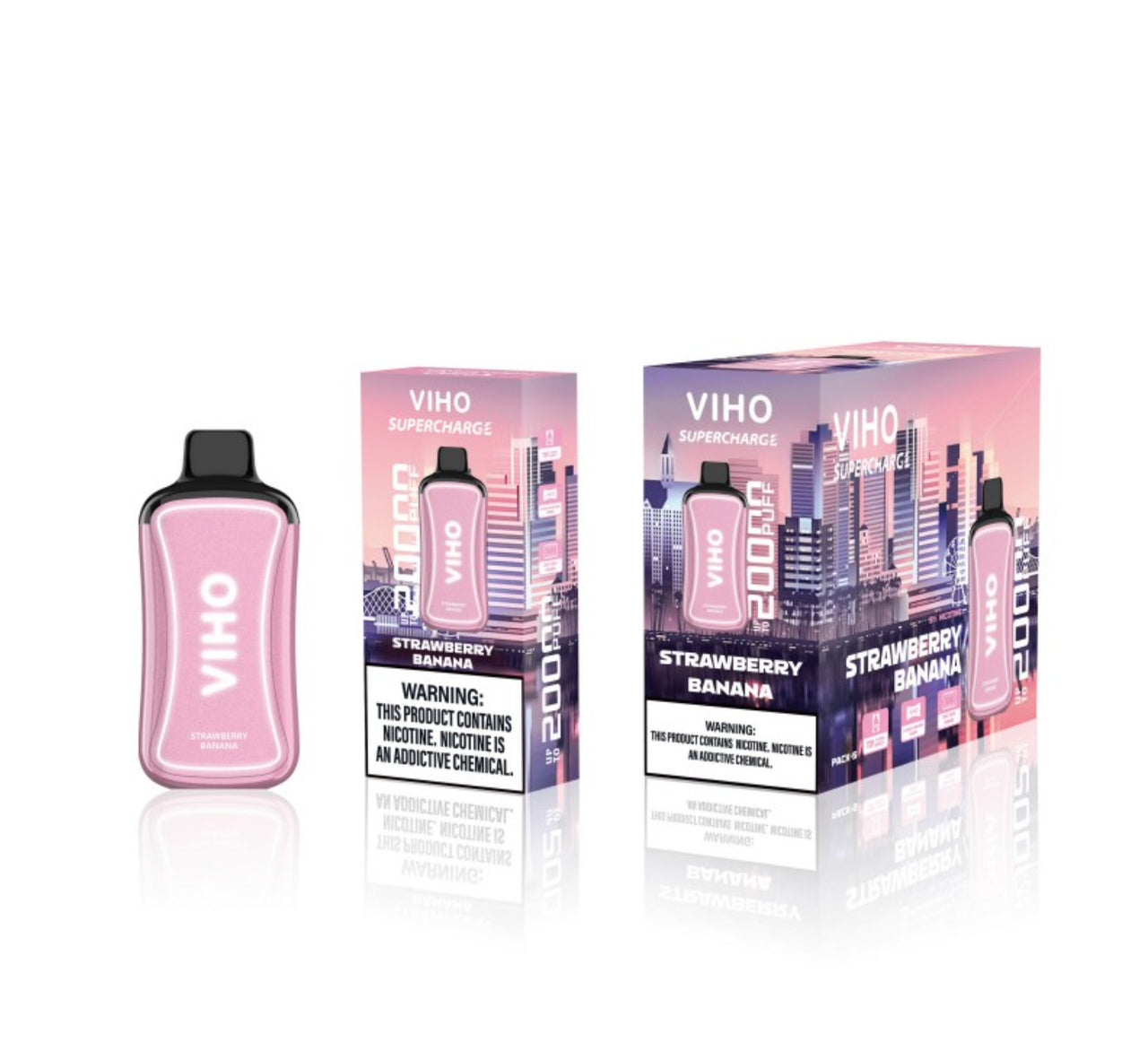 Viho Supercharge Disposable Vape 20000 Puffs (5 Pack )