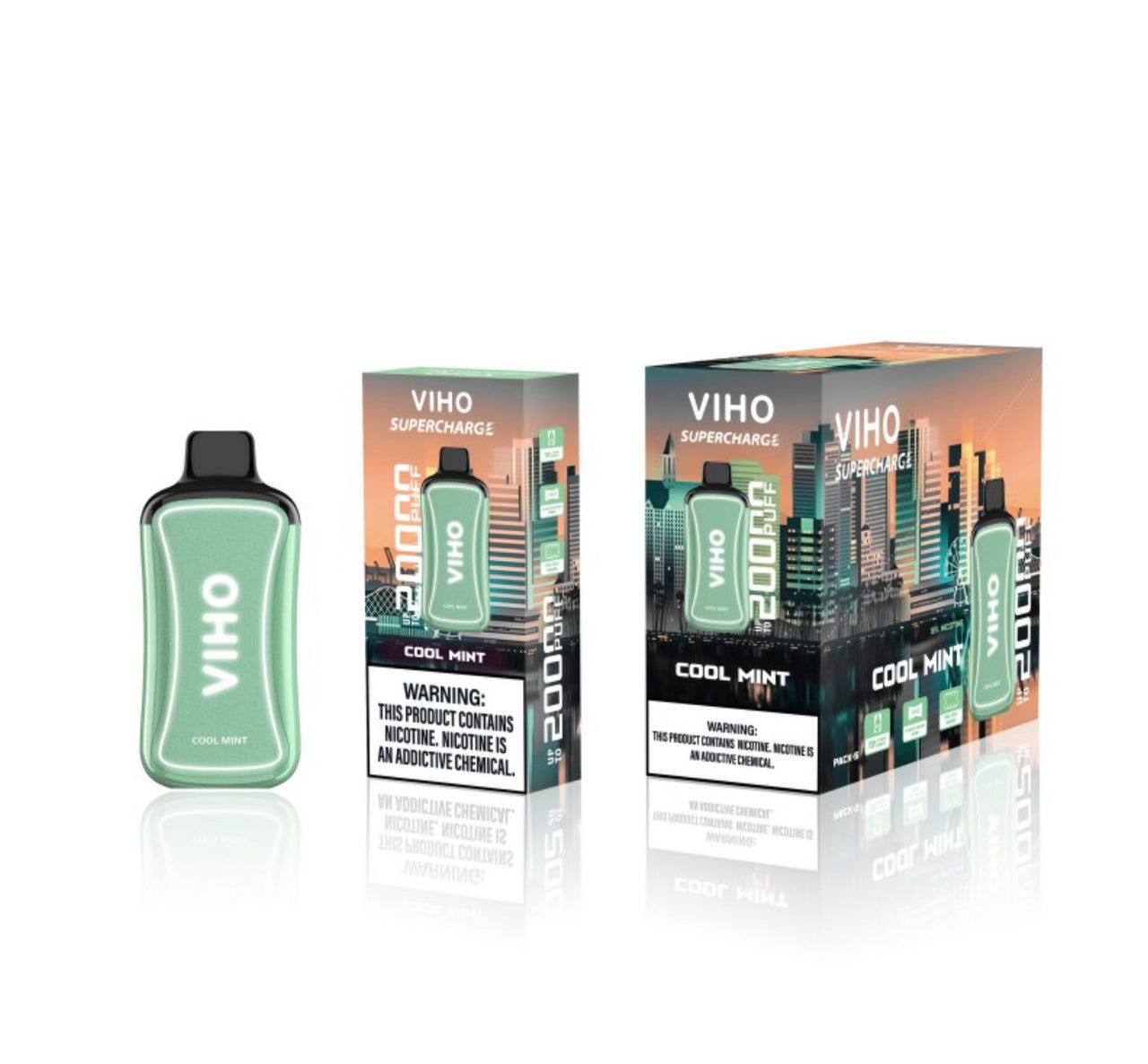 Viho Supercharge Disposable Vape 20000 Puffs (5 Pack )