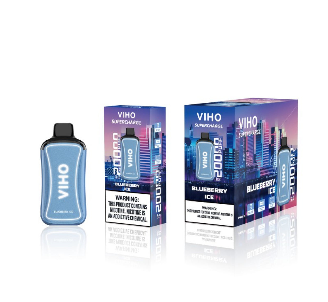 Viho Supercharge Disposable Vape 20000 Puffs (5 Pack )